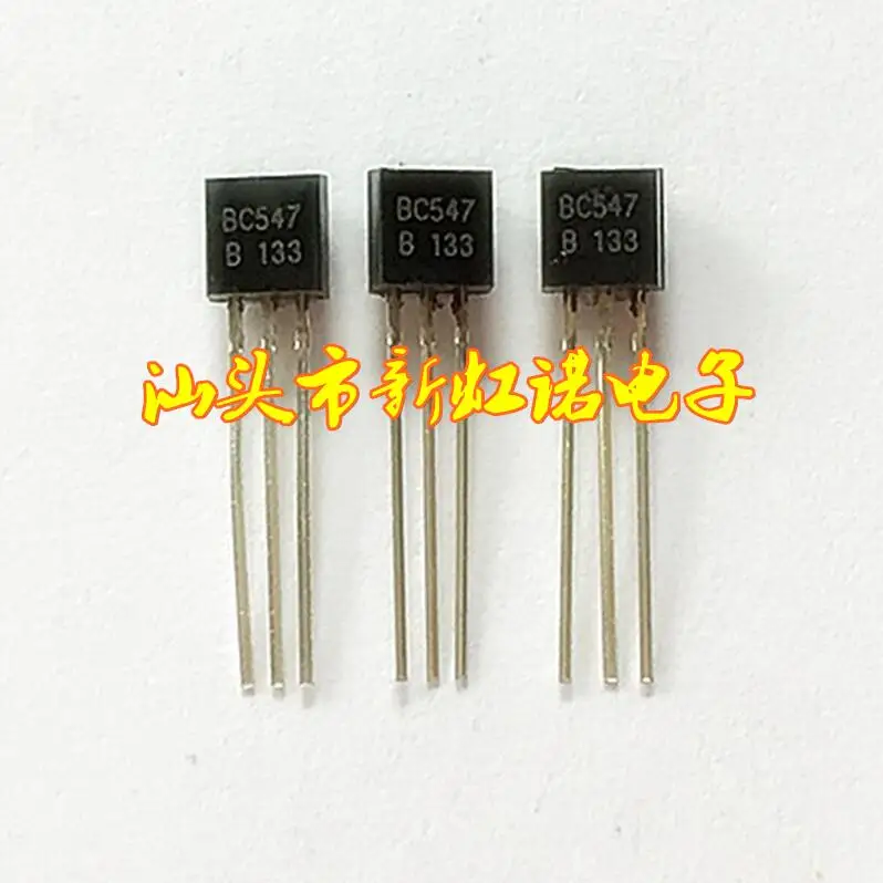 5 ชิ้น/ล็อตใหม่ขนาดเล็ก triode BC547 TO-92 วงจรรวม Triode ในสต็อกในสต็อก