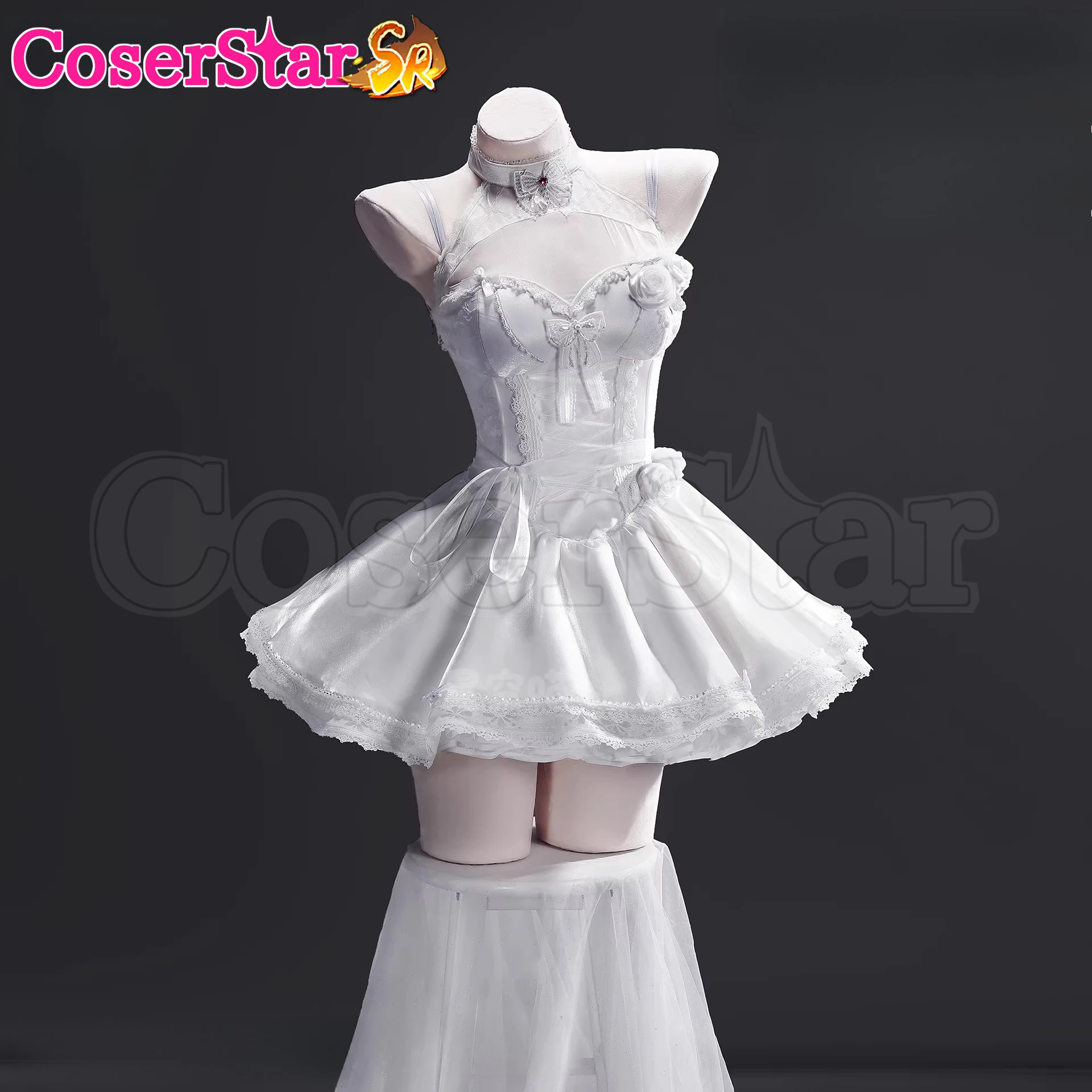 

CoserStar-SR Anime Game Goddess of Victory: NNIKKEE SSR Alice Cosplay Costume Outfit Dress Carnival Comic Role Play Uniform Prop