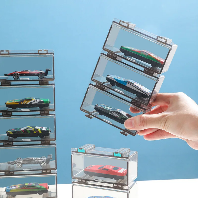 Display Case for HOT Wheels Cars, Monster Truck, Matchbox Cars,Trucks Cars Standing on Office, Home Decoration Dustproof