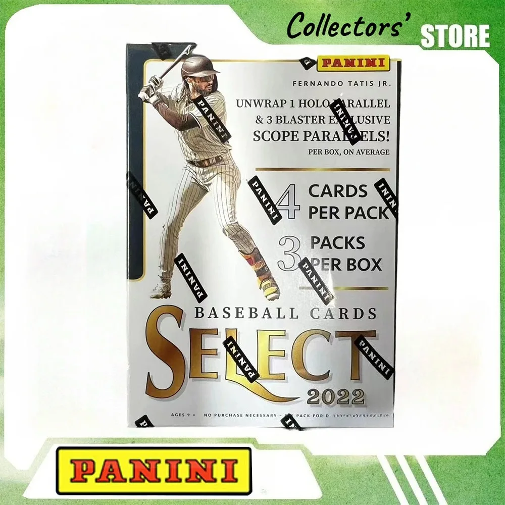 Panini Official 2022 Select Sports Athlete Baseball Blaster Sealed Box Exclusive Scope Holo Parallel Rare Hobby Fan Collectible