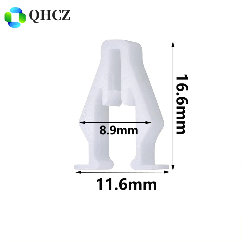 50pcs Accord Civic CR-V Odyssey Pilot RDX Snap Fitting Trim Clips 90666-SDA-A01 Door Switch Bezel Holders Auto Part