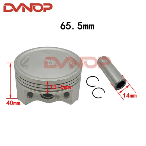 Imagen 2 del producto Kits de anillos de pistón de motocicleta de 65,5 mm KPS200 KPR200 KPT200 LF200-10P 200-10R