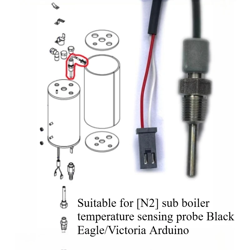 

Applicable To Nova Black Hawk Coffee Machine Temperature Sensor Controller Induction Probe Probe Accessories