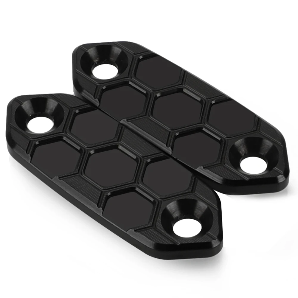 Motorcycle For Kawasaki Ninja 650 300 400 500 ZX-6R ZX-4RR ZX4R Rear View Mirror Hole Cap Block Off Base Plates Cover Decorative