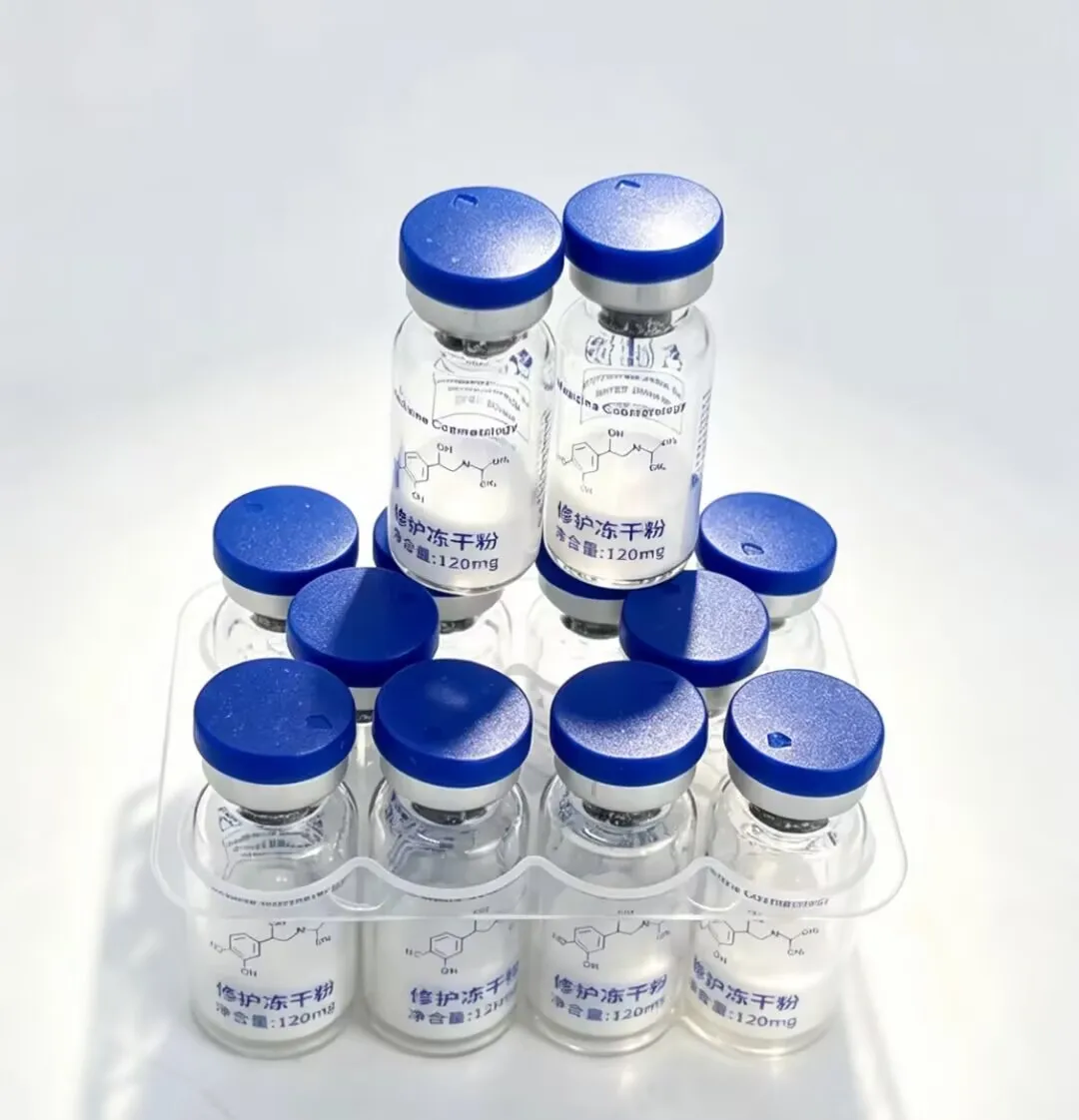 80,000 Active 3ml Oligopeptide Repair Lyophilized Facial Moisturizing Lyophilized   Powder Dilute Acne Marks Peptide Wholesale
