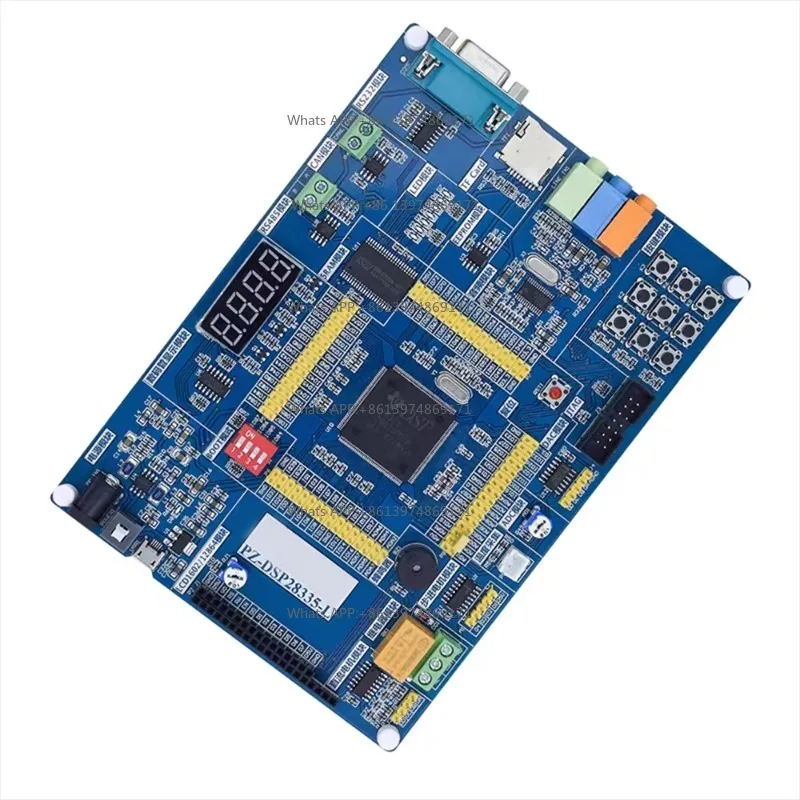 TMS320C2000 Learning TMS320F28335 Development DEMO Board Puzhong DSP with Emulator DAC ADC Audio