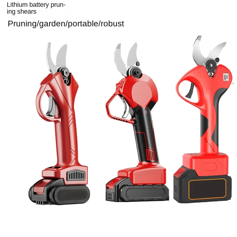 

Garden Fruit Tree Pruning Shears Lithium Battery Electric Shears 전지가위 Secateur Electrique Sans Fil 전지가위 충전식 충전식전동가위 전동식 전지가위