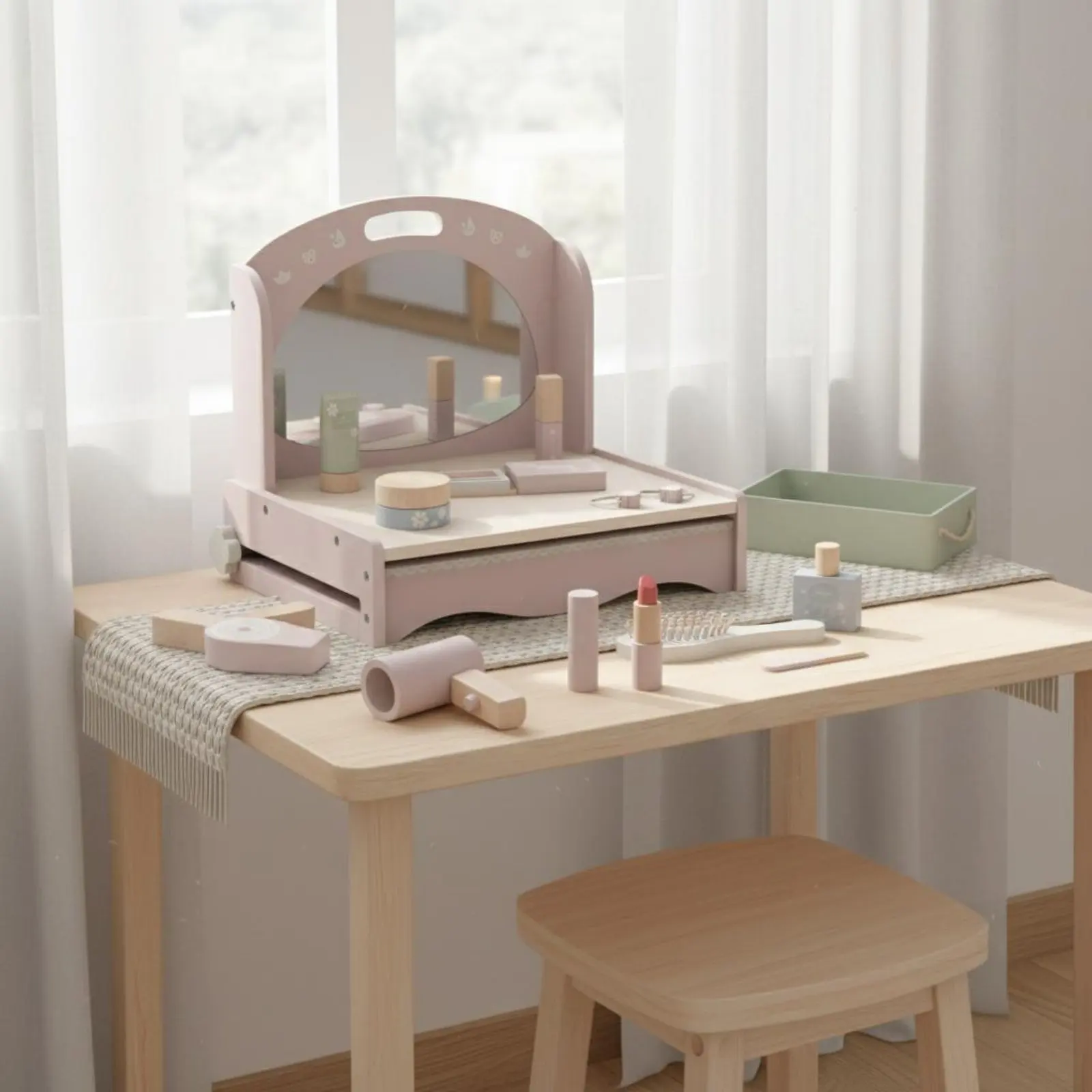 girls-toy-vanity-with-accessories-encourages-imaginative-play-kids-makeup-table-set-pretend-cosmetic-kit-paint