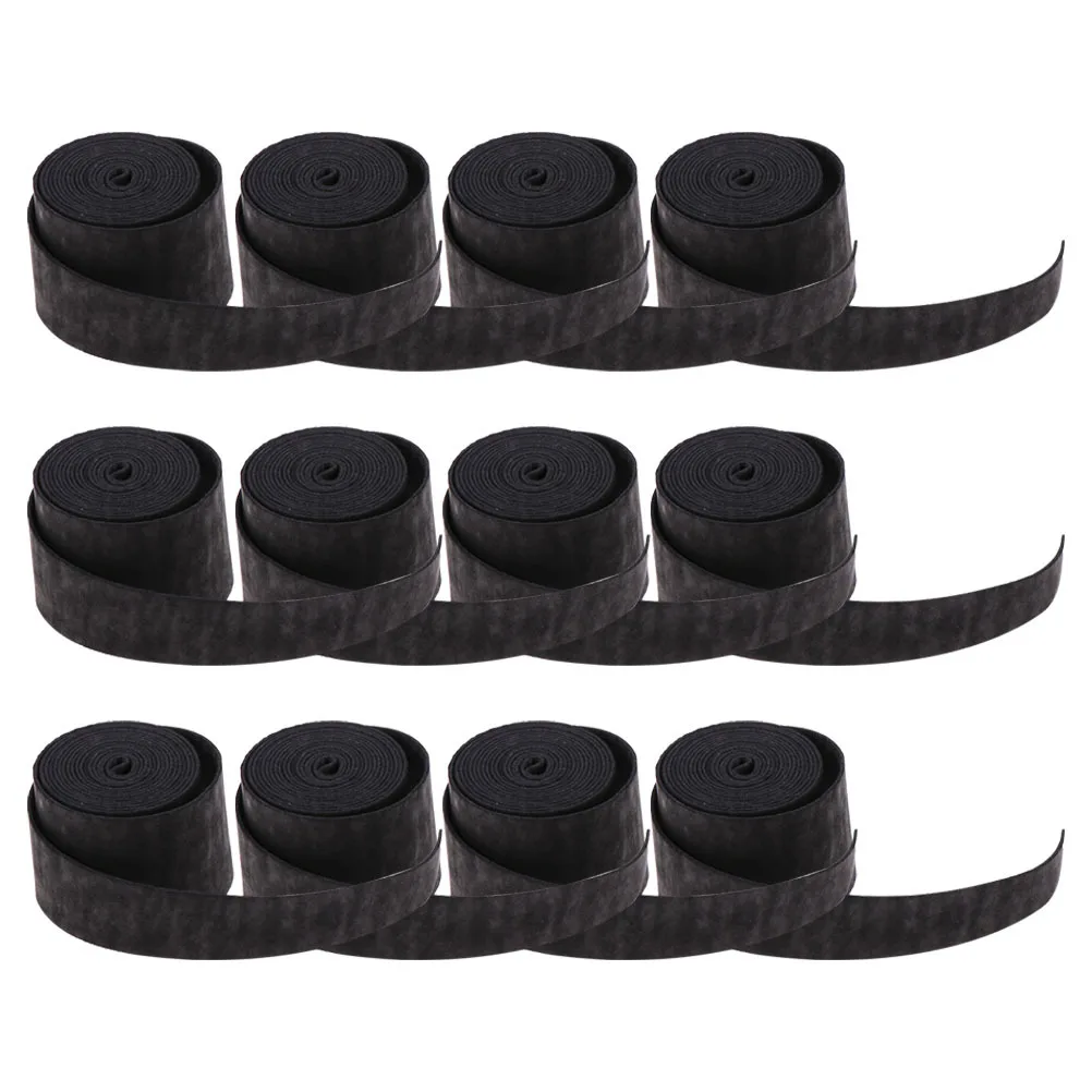 

12 Pcs Sweatband Tennis Tape for Racket Grip Sweaty Hands Dryness Scrub Pu Replacement Athletic