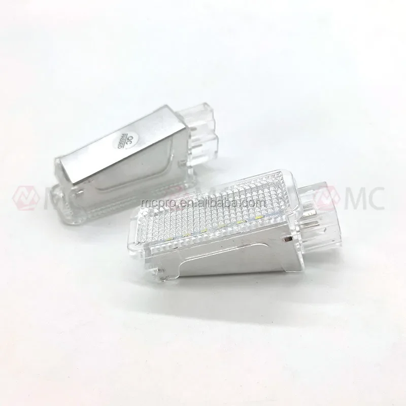 

For VW Beetle Bora Eos Polo Golf Scirocco Jetta Tiguan Touareg Passat CC Phaeton White LED Interior Foot well Floor Light Lamp