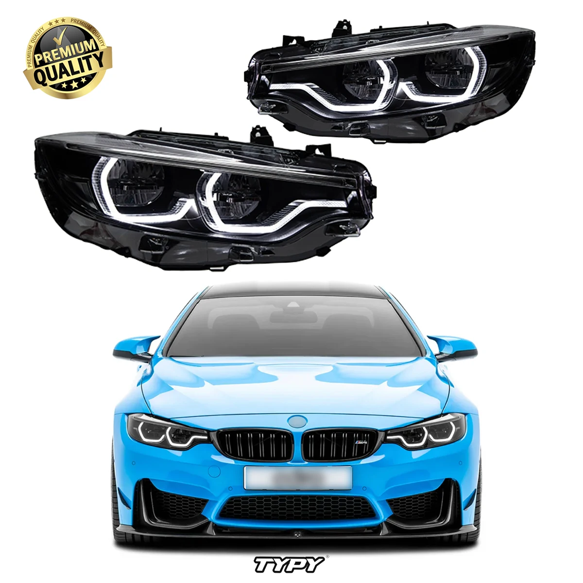 

Автомобильные фары TYPY для BMW F32 Фара F36 F33 F80 2012-2019 425i 428i 430i 435i DRL последовательный указатель поворота автоаксессуары