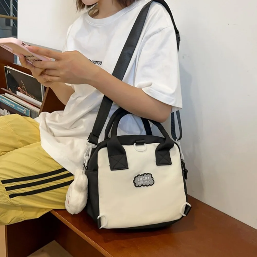 Y2K-Sac à dos de poche transparent pour étudiants, sac de rangement tout match, sac d'école de dessin animé, initié au Japon, jouets transparents, JK Itabag