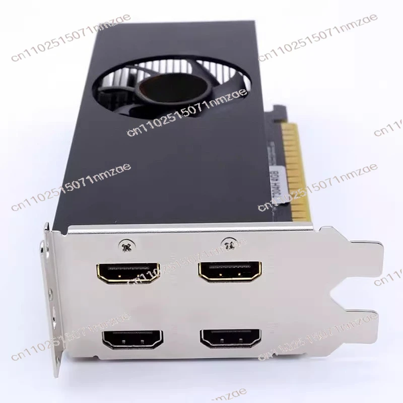4hdmi splicing projection half-height server graphics card Desktop four-screen