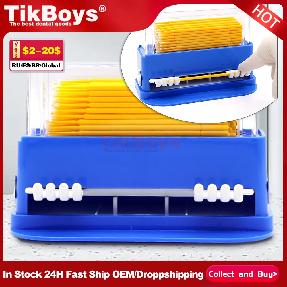 

Стоматологический микроаппликатор, держатель-дозатор, одноразовая коробка для хранения кистей, палочек, контейнер с хлопковым наконечником, органайзер для стоматологии, инструменты