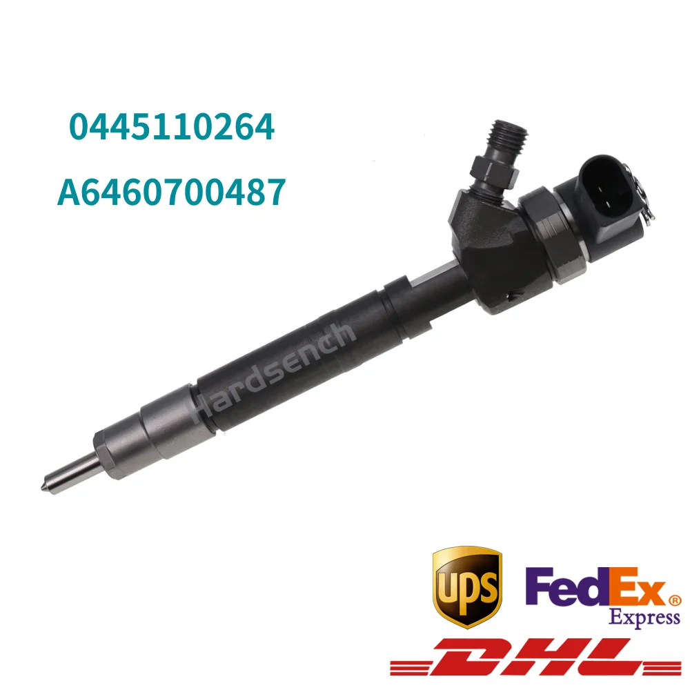 

0445110264 Diesel Fuel Injector 0986435107 A6460700487 for Mercedes Benz