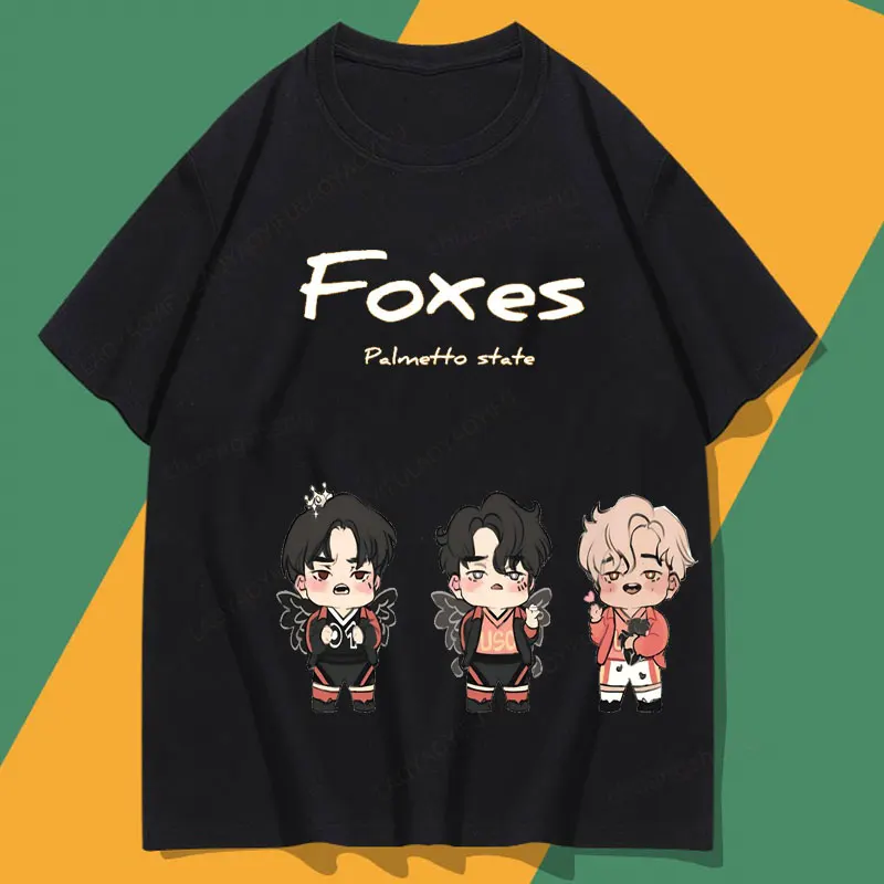 تي شيرت رجالي من All for The Game Palmetto State Foxes Andrew Minyard تي شيرت قطني مقاس أوروبي Y2k ياباني Camisetas Creativity تي شيرت