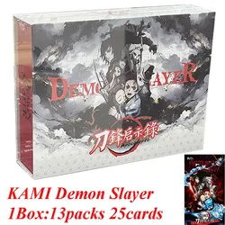 Okazja Cena Kami Demon Slayer Cards Blade Apocalypty Booster Box Anime Tanjirou Kamado Nezuko Character SSP Collection Cards