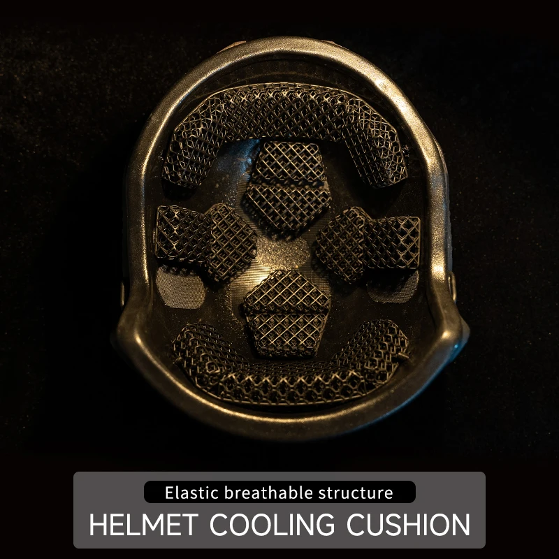 3D Printed Helmet Cooling Pad Honeycomb Breathable Liner Tactical Helmet Insert Airsoft Helmet Padding Sweat Absorbing Comfort