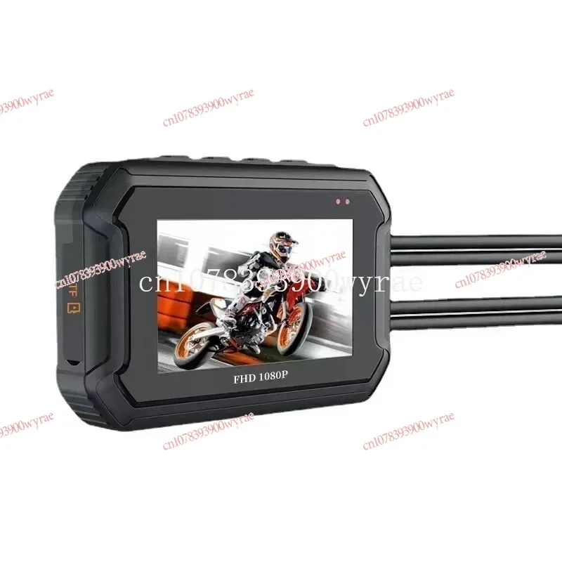 Mt05 Motorcycle Waterproof Recorder ACC Double 1080P with GPS Record WiFi Real-Time View