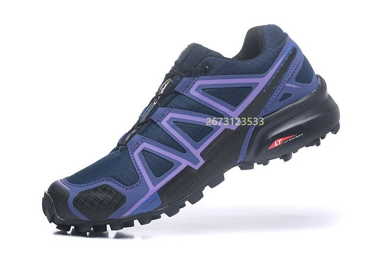 Womon Hiking Shoes Cross 4 Advanced Designer Mesh Shoes Outdoor Woodland Cross-Country Sport Running Shoes