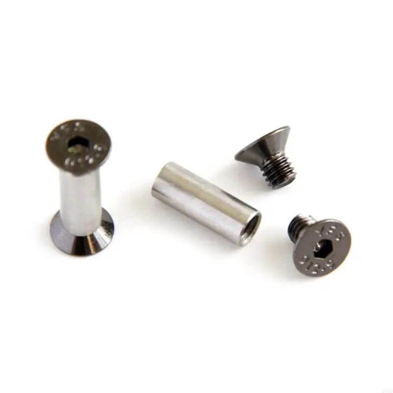 A6HD 10 Uds YFS tornillos cabeza hexagonal plana cuchillo remaches tornillos fijación tuerca