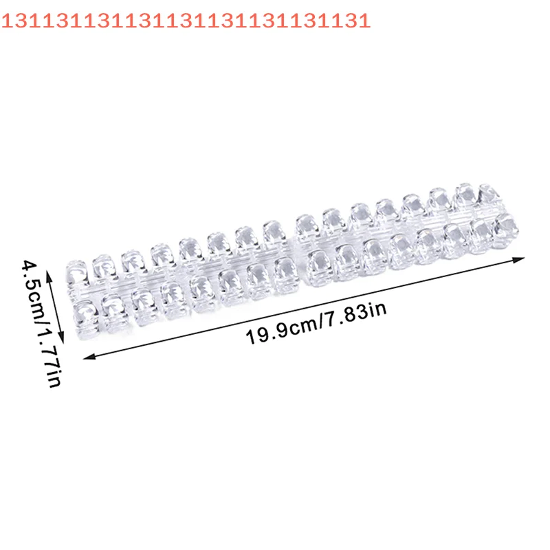 クリアソリッドオーバルトライアングルスクエアシェイプネイルツールネイルテーブルカラーカードディスプレイDIYマニキュアネイルチップ練習ツール