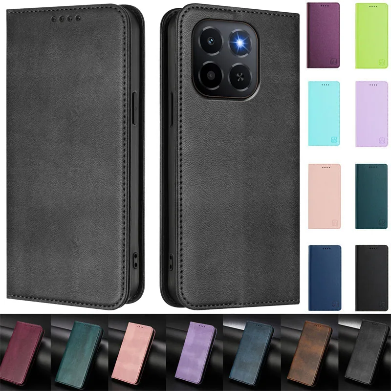 Fundas Honor X6C/X9C/X8C/X7C Magnetic Attraction Case for Honor X6c X7c X8c X9c Leather Wallet Case for Honor X9C Smart Cover