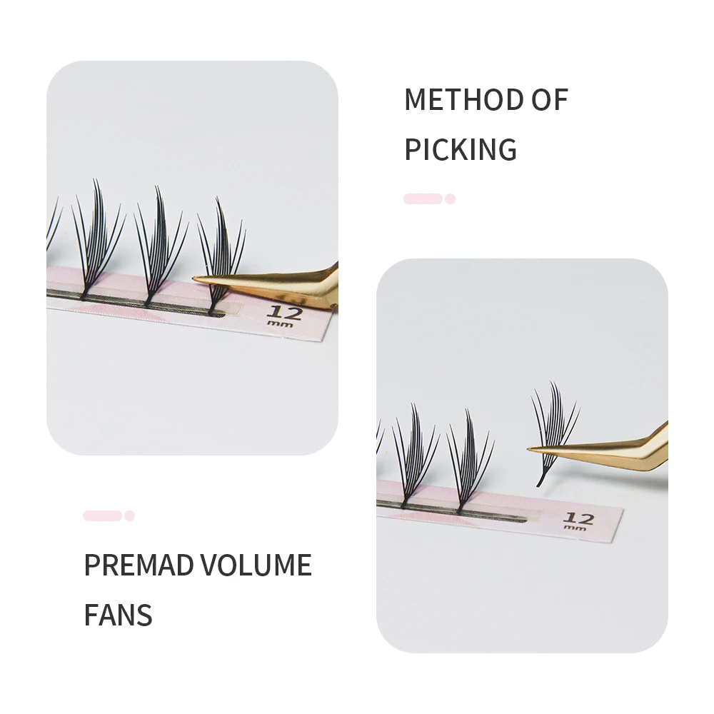 GLAMLASH Comic Spire Estensione ciglia Comango naturale Manga Ciglia finte Appassionati di piume Anime Ciglia Strumenti per il trucco