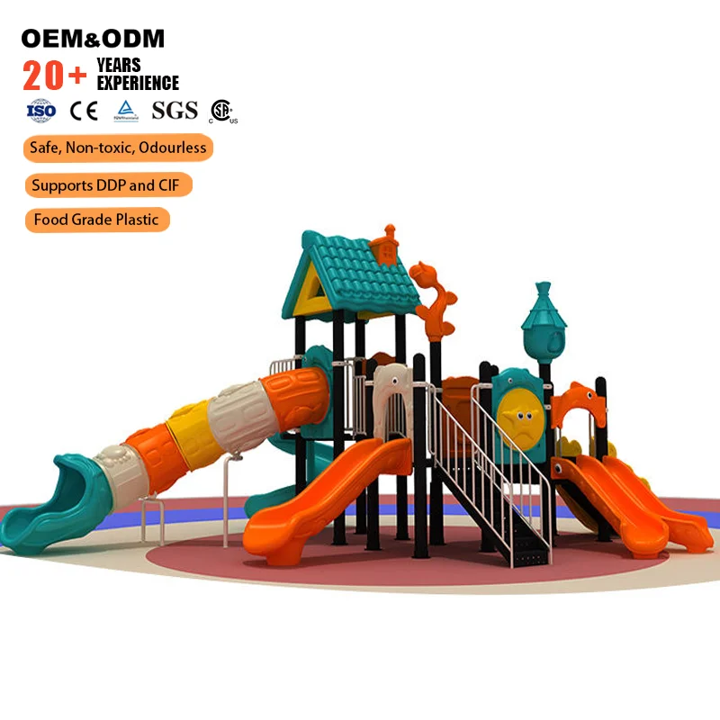 Shengxin Q83 Ecofriendly  Metal Outdoor Adventure Center For Parks Kindergartens Capacity 1020 Passengers