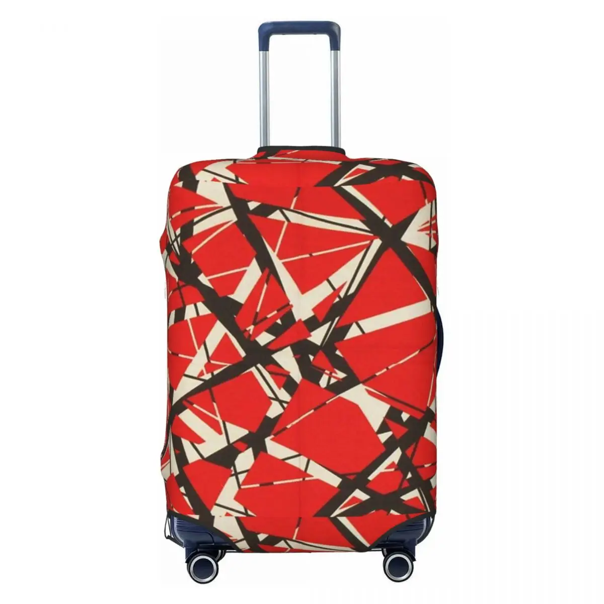 Van Halen Suitcase Cover Fashion Stripes Fun Travel Protection Luggage Accesories Vacation