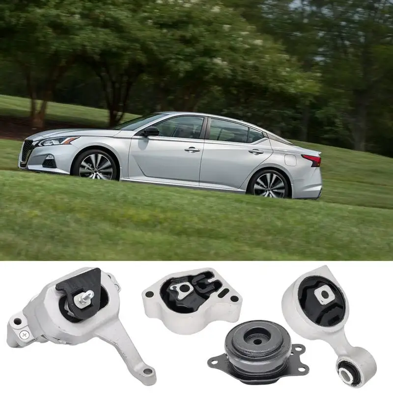 

Car Engine Motor Mount Kit Altima Engine Motor Mount Set Oil Sump Mounting Auto Part Gearbox Bracket Accessories