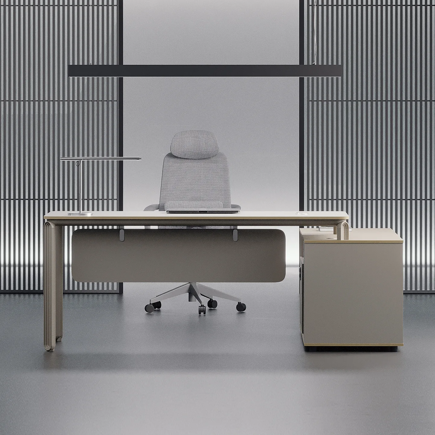 Supervisor Manager Desk Boss Table and Chair Combination Small  Space Ladies