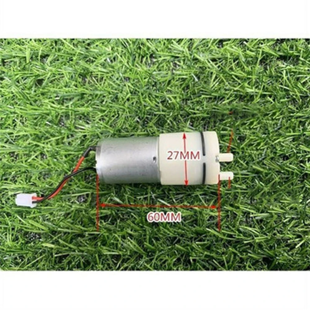 370 مضخة فراغية صغيرة تدفق كبير مضخة أكسجين DC3.7V-5V مضخة الثدي مضخة ضغط سلبي لملحقات مقياس ضغط الدم