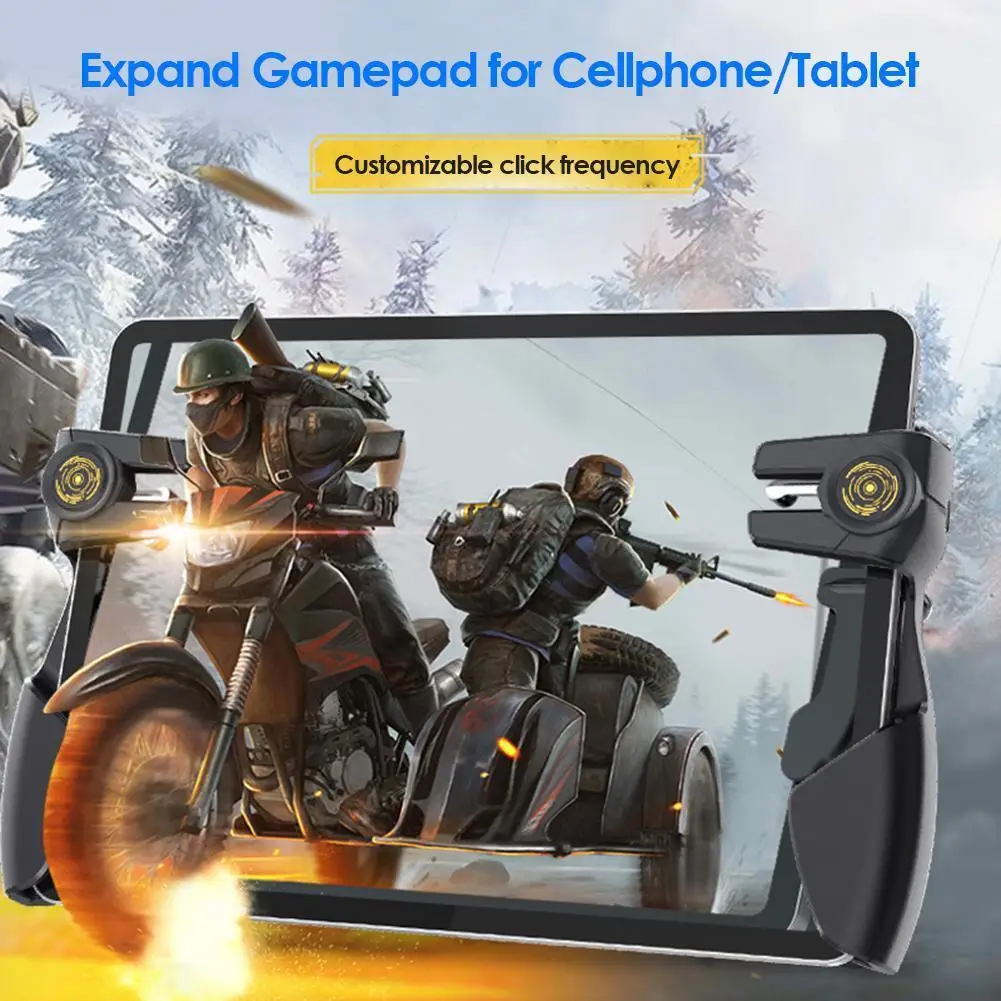 Six Finger Game Controller Gamepad for Tablet Phone Mobile PUBG Trigger Handle