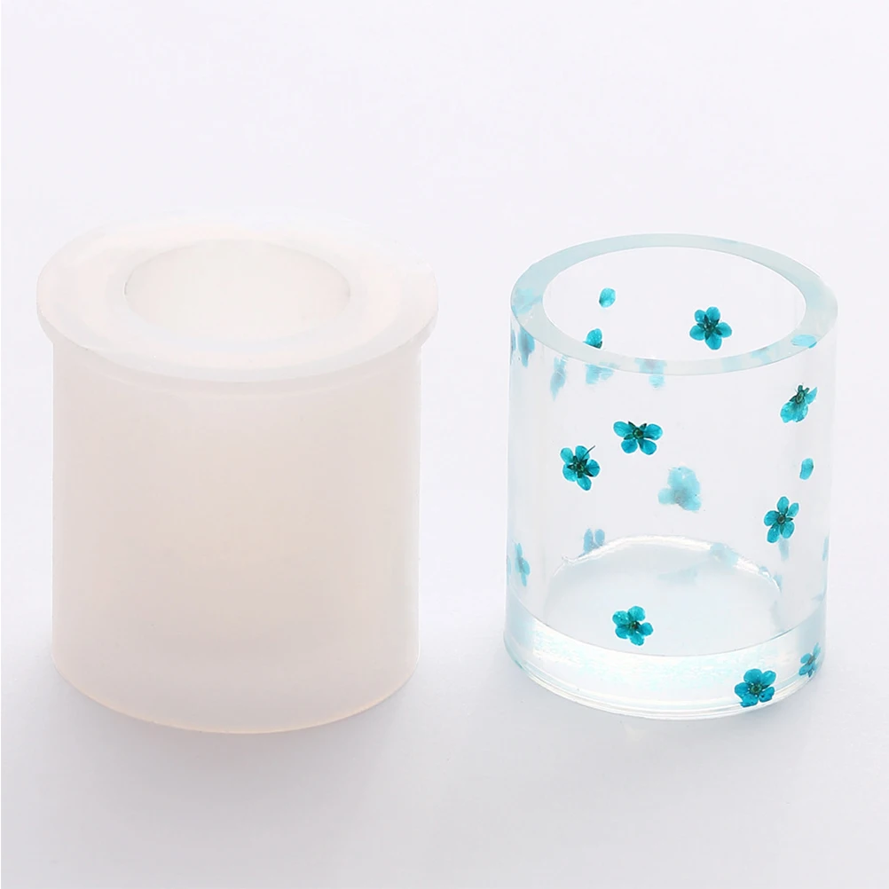

Reusable Silicone Mold for Flower Pot Square Plant Holder Easy Demould Heat Resistant DIY Jewelry Craft Accessories