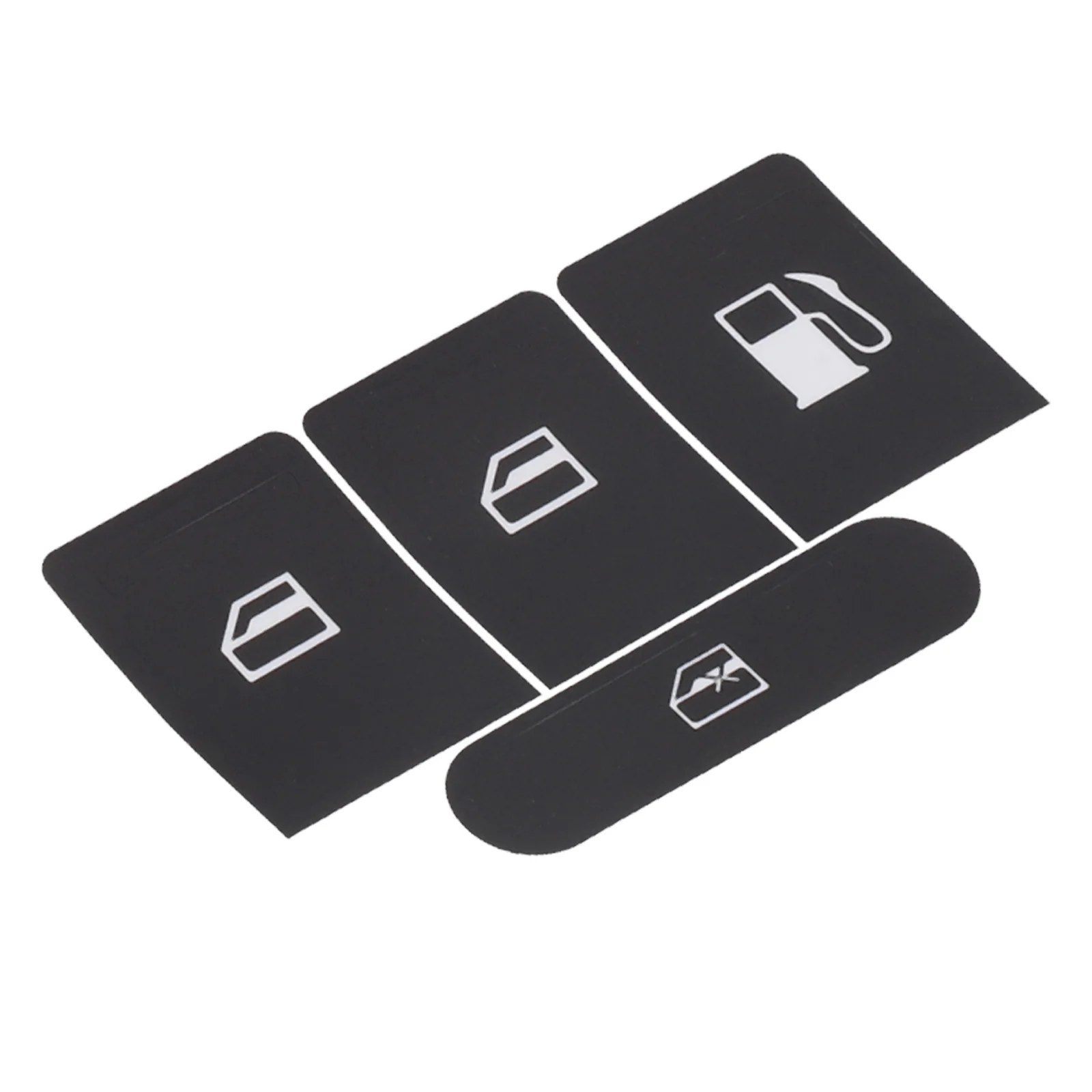 1pc High-Grade Vinyl Button Repair Decal Stickers For GOLF MK5 For PASSAT B6 Button Repair Kit Car Styling Accessies