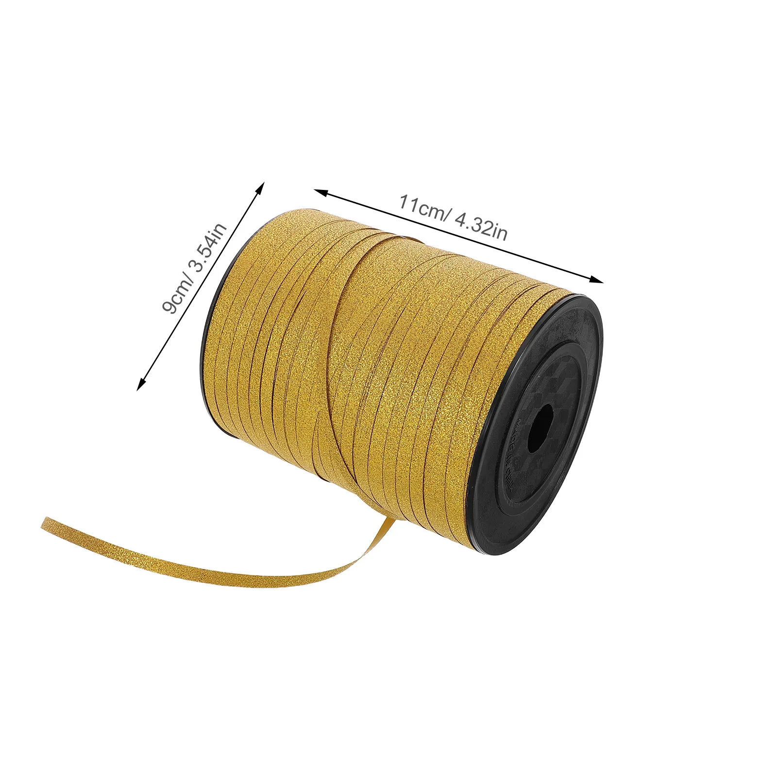 Holographic Curling Ribbon Roll – Gold Silver Rainbow Shimmer Balloon Ribbon for Party, Birthday, Wedding & Holiday Decor