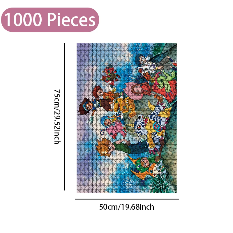 Pokemon Pikachu 108/200/300/500/1000 sztuk puzzle drewniany prezent