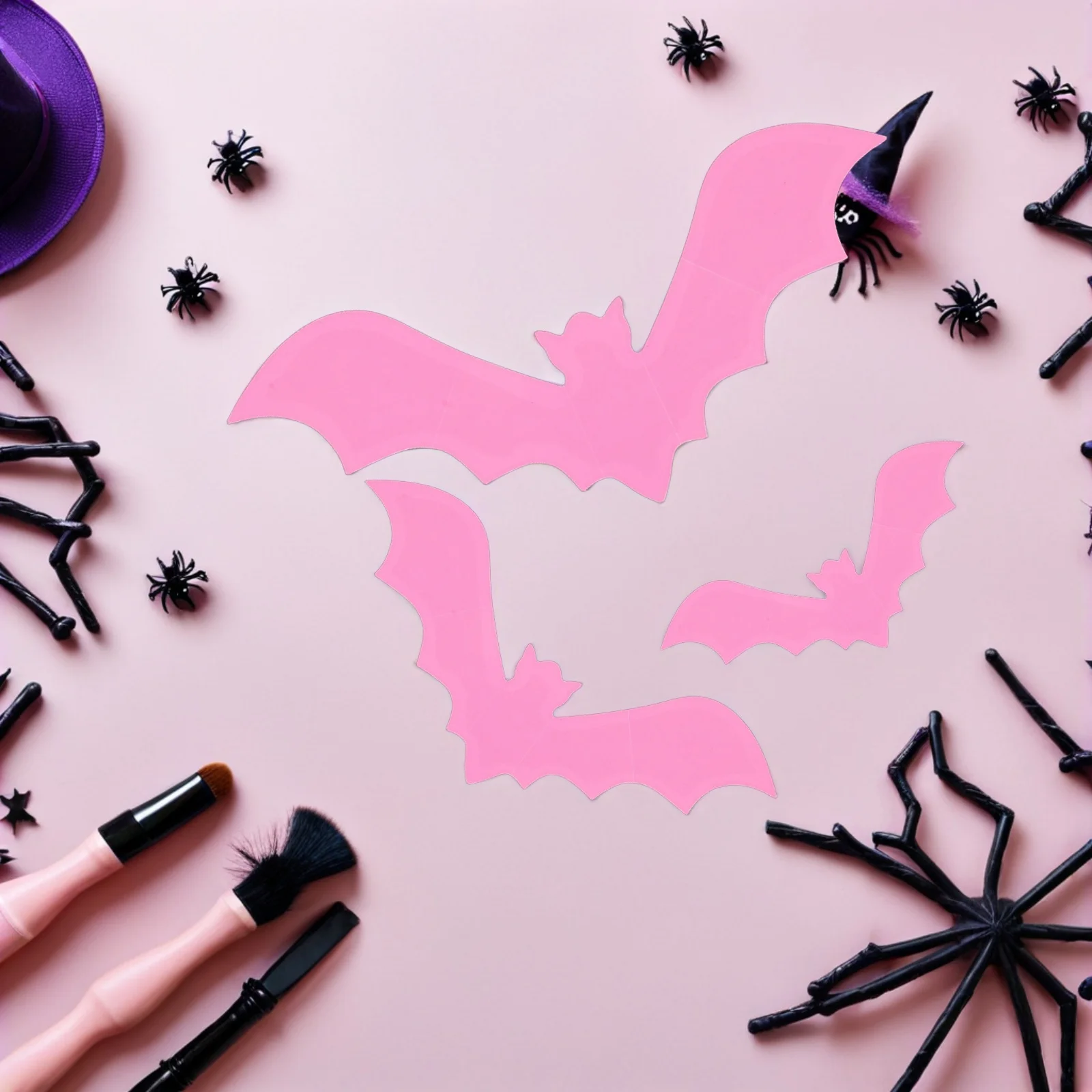 

48Pcs Halloween 3D Bat Wall Decals Realistic PVC Scary Bat Stickers for Wall Window Party Decorations Halloween Decorations Bats