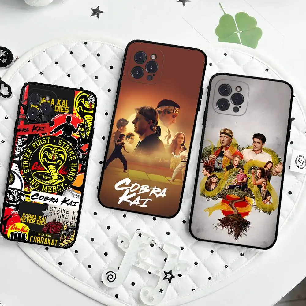 Funda para iPhone 17 16 15 14 11 12 13 Pro Max Plus con Diseño de la Película de Comedia Clásica Cobra Kai, Funda Protectora con Arte Atractivo