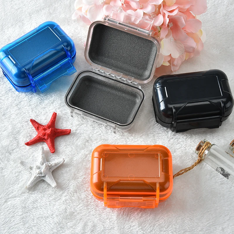 Portable Adjustable Waterproof Storage Case Box Holder For Hearing Aids Monitors Earphones Storage