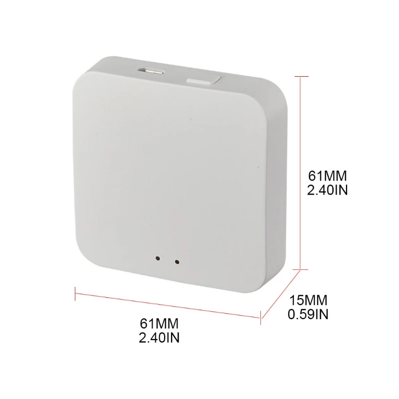 Nuevo Hub compatible con para Home Zigbee Bridge con Tuya compatible