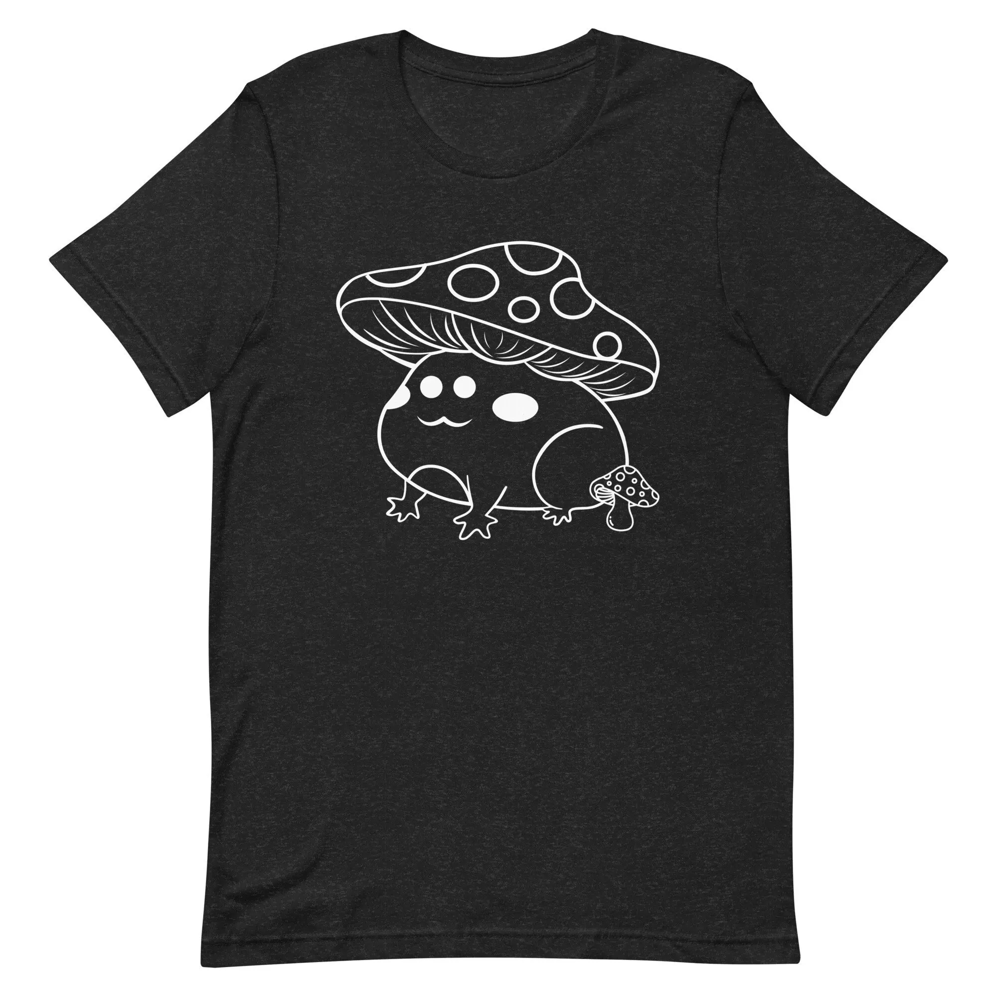 Frog T Shirt And Mushroom Cute Women Funny Animal Toad