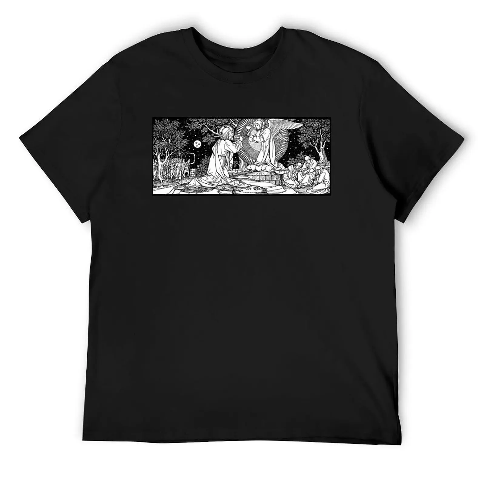 Agony in the Garden T-Shirt new edition sublime anime figures mens clothing