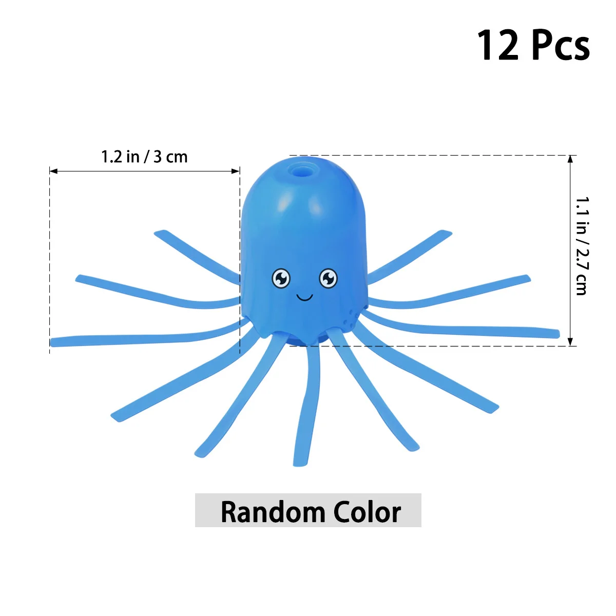Juguete de medusas para niños, flotadores de natación, accesorios, juguete educativo de ciencia divertida, Color aleatorio, 5 uds.
