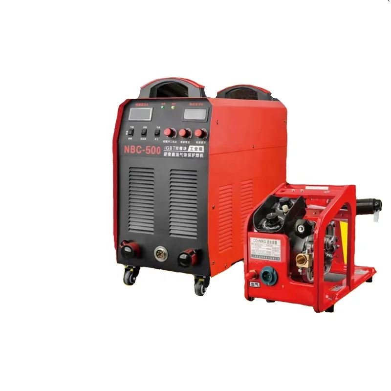 

Hot Sale 380V 500 Amp Dual Module Industrial MIG/MMA Dual-Purpose Welder Industrial MIG Welding Machine NBC-500