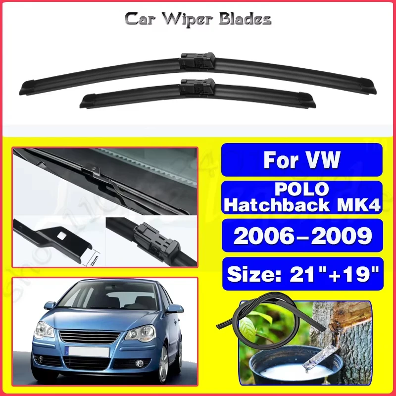 

For Volkswagen VW POLO Hatchback MK4 2006 2007 2008 2009 9N3 Front Windscreen Windshield Brush Car Accessories