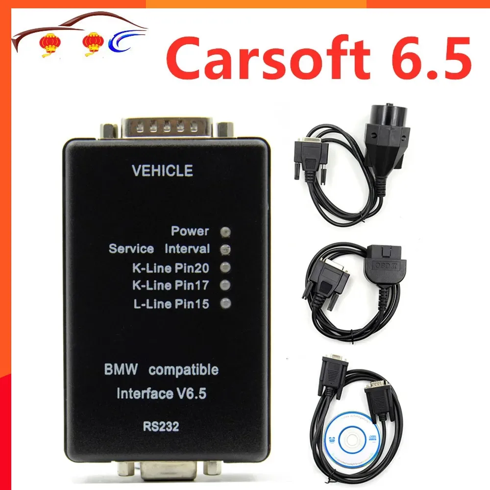 

Professional Diagnostic Tool For Bmw Carsoft 6.5 Carsoft V6.5 For Bmw MCU--E30/ E31/E32/E34/E36/E38/E39/E60/E65/