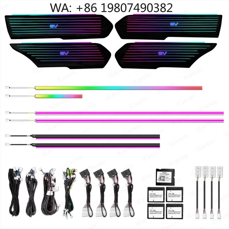 RGB Touch Control Atmosphere Light 2023+ Car Interior Trim Modification Decor Upgrade Accessories