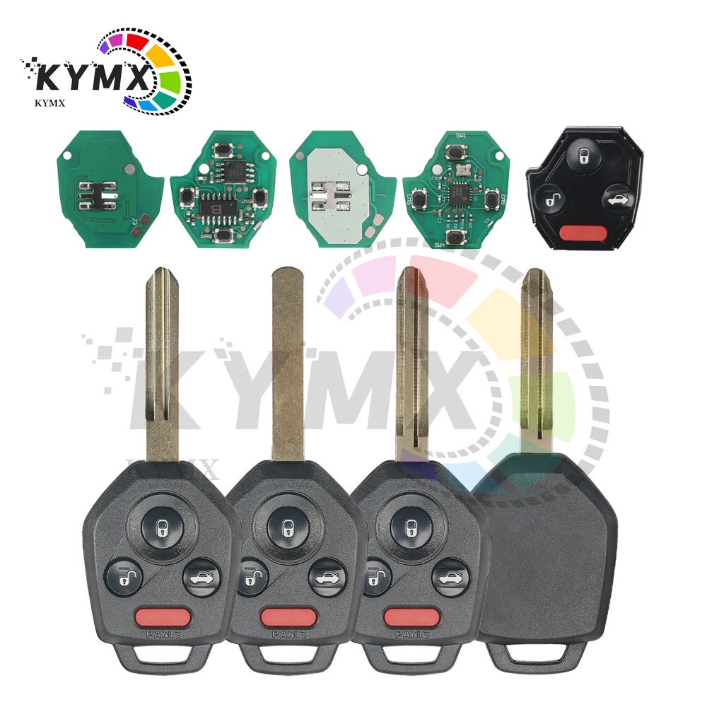 KYMX Car Remote Key For Subaru Forester Outback Legacy Impreza Tribeca 315MHZ 433MHZ CWTWBU766 CWTWB1U811 CWTB1G077 4D60 82G H